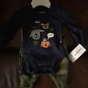 Carters new born outfit. With tags.